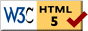 Valid HTML5